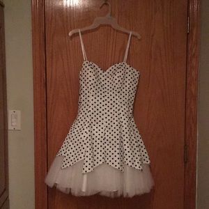 Polka Dot Strapless Dress from Dillard’s